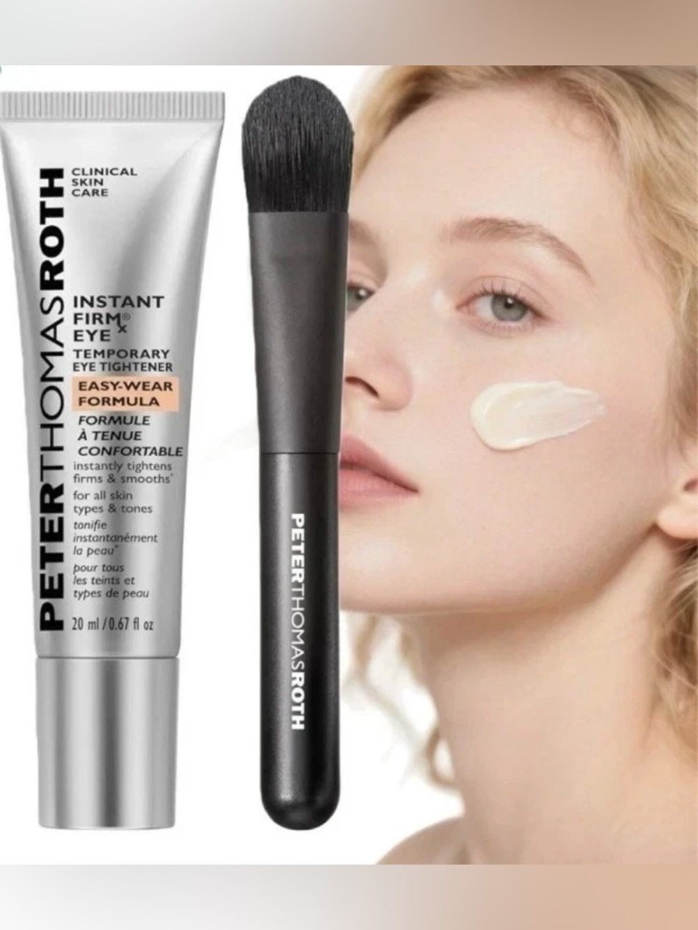 Peter Thomas Roth Eye Tightener Tube with Brush. BUY MORE, SAVE MORE $$$